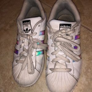 Adidas Superstar Holographic White Sneaker 🤍